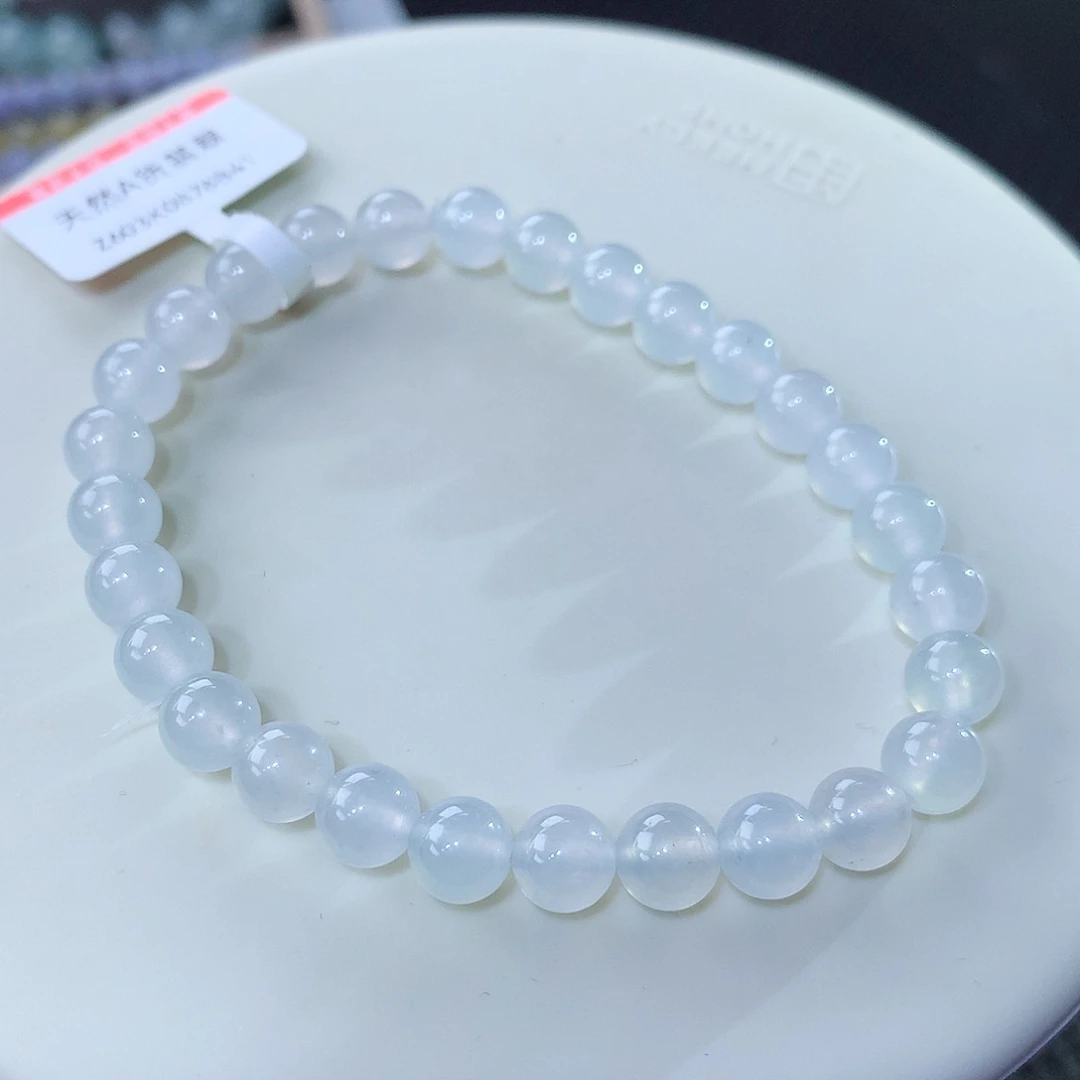 未镶嵌手串翡翠翡翠卡6.7