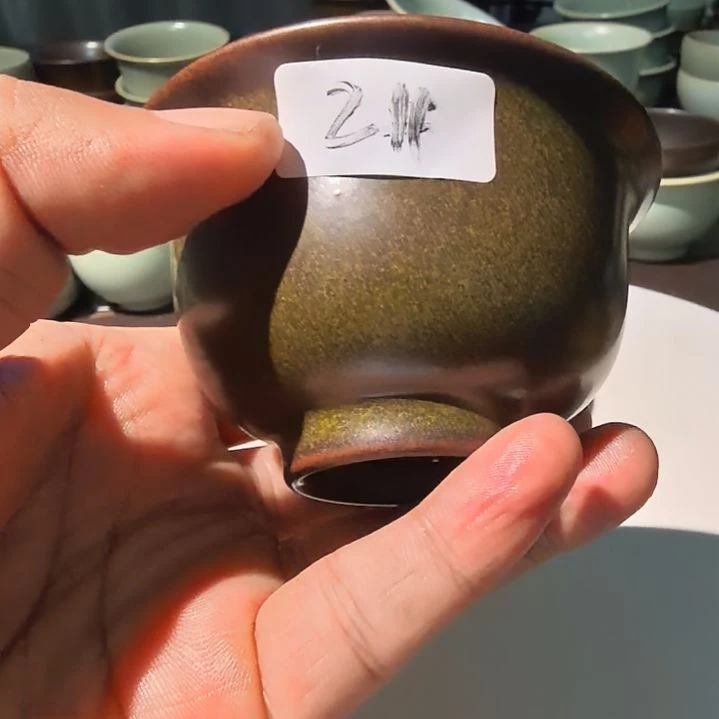 疯***子汝州原产地原矿黑珍珠压手2号