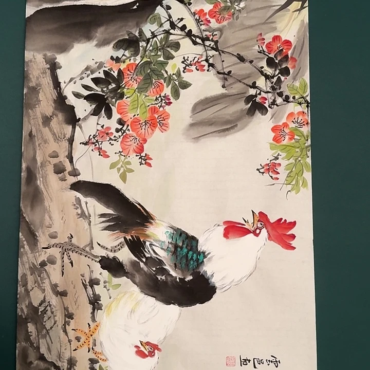国画云老师作品画作