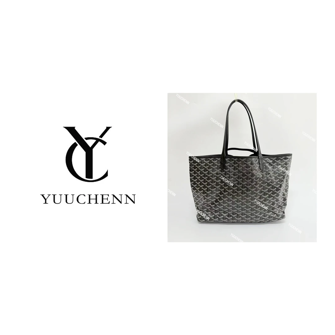 YUUCHENN/【Tote Basket】进口Tc皮34cm黑色HH5924