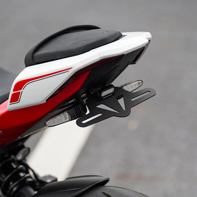 凯越450RR短尾支架固定式无损安装加厚摩托车改装翘尾