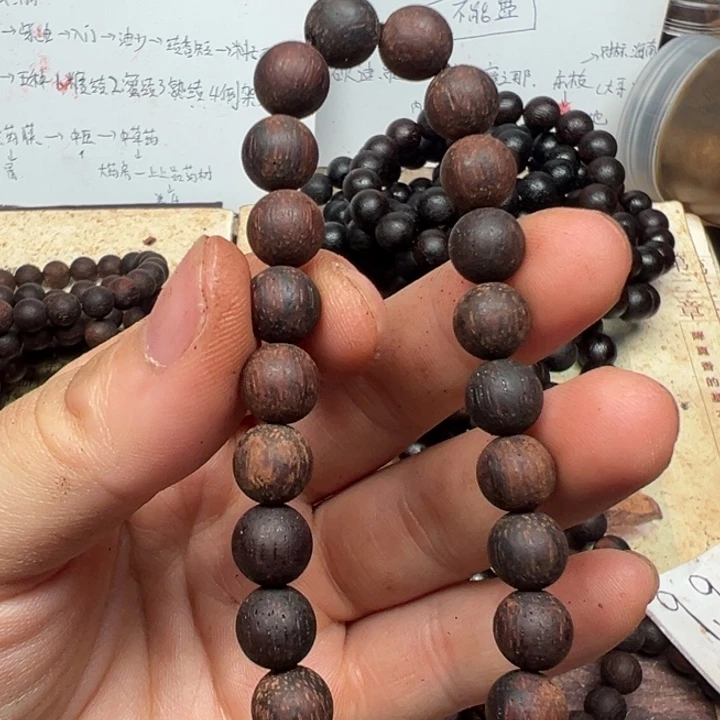 藤类降真香08圆珠紫红油