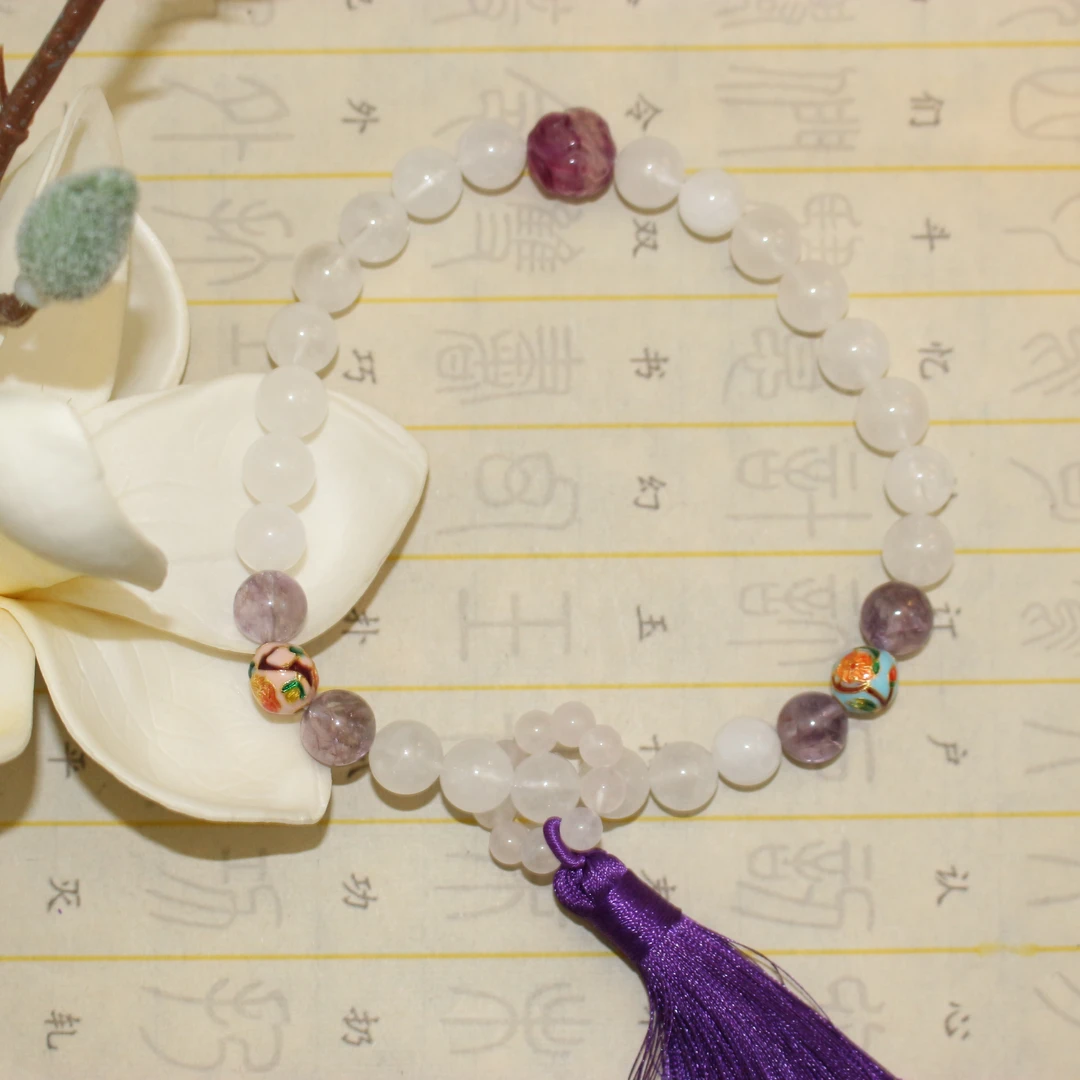 【款二十一】【手持二】胜乐DIY设计水晶手串