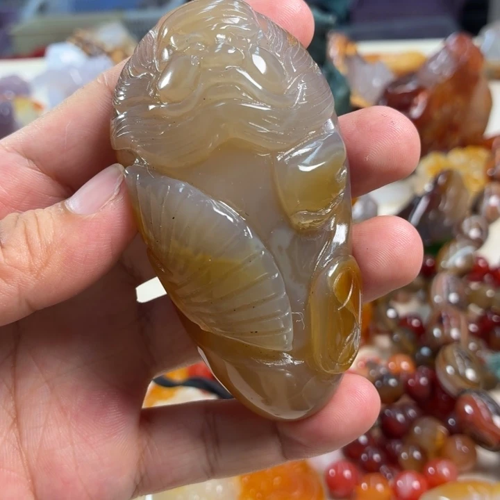 玛瑙/玉髓未镶嵌吊坠(不含链)