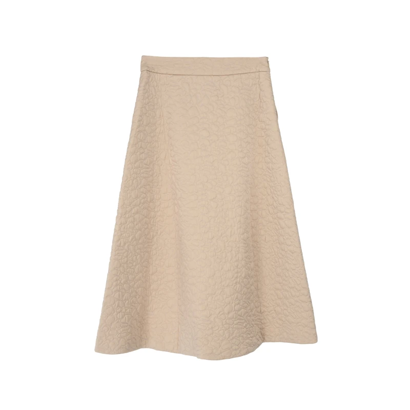 【千颂妮专享】她翼冬季半身裙时尚休闲百搭女士毛呢GF3204354140