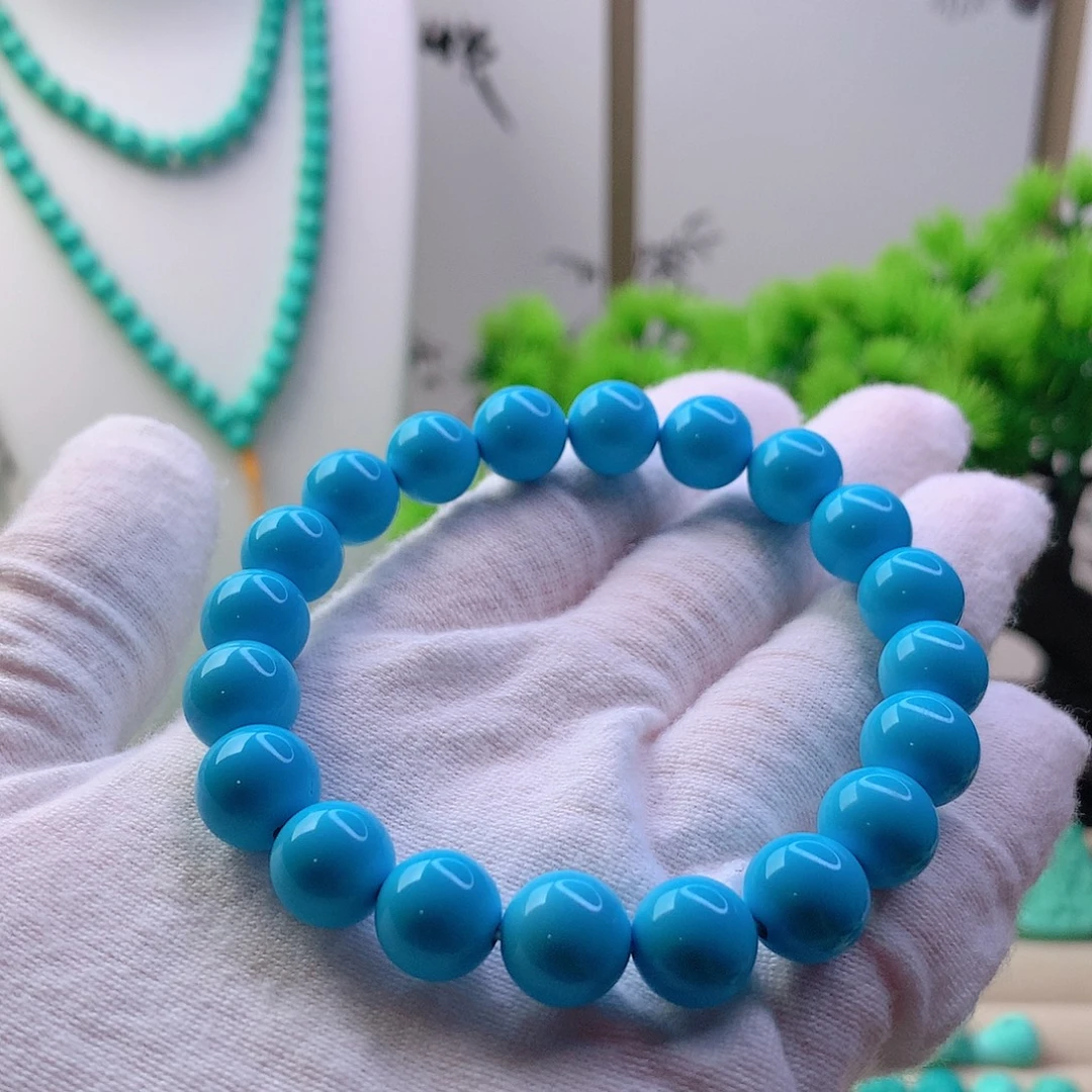 无合金卡10蓝色圆珠单圈