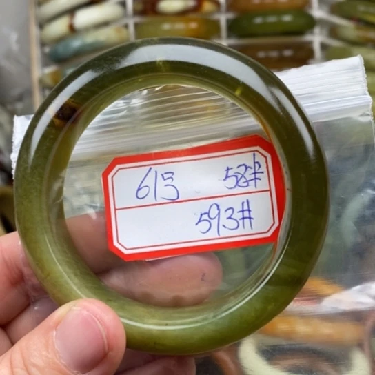 未镶嵌蛇纹石玉手绳