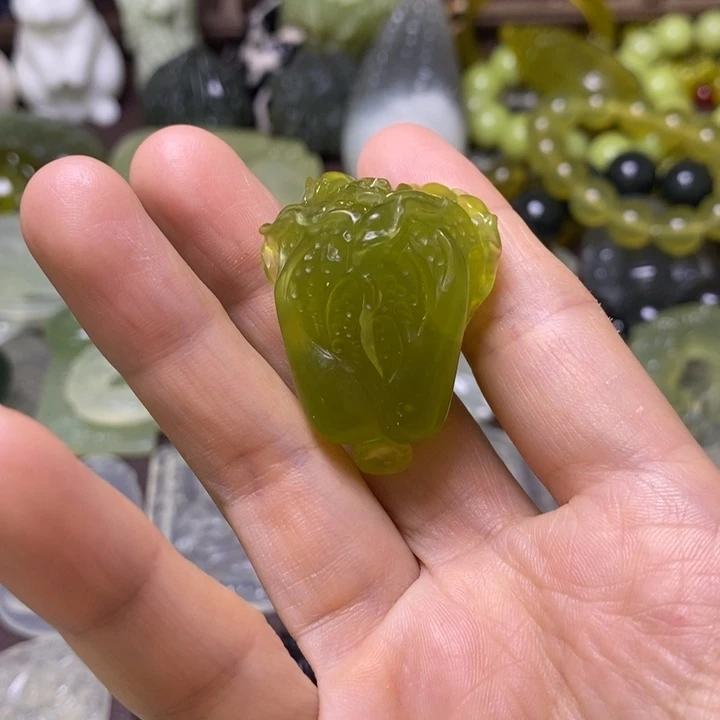 岫玉未镶嵌岫玉颈饰