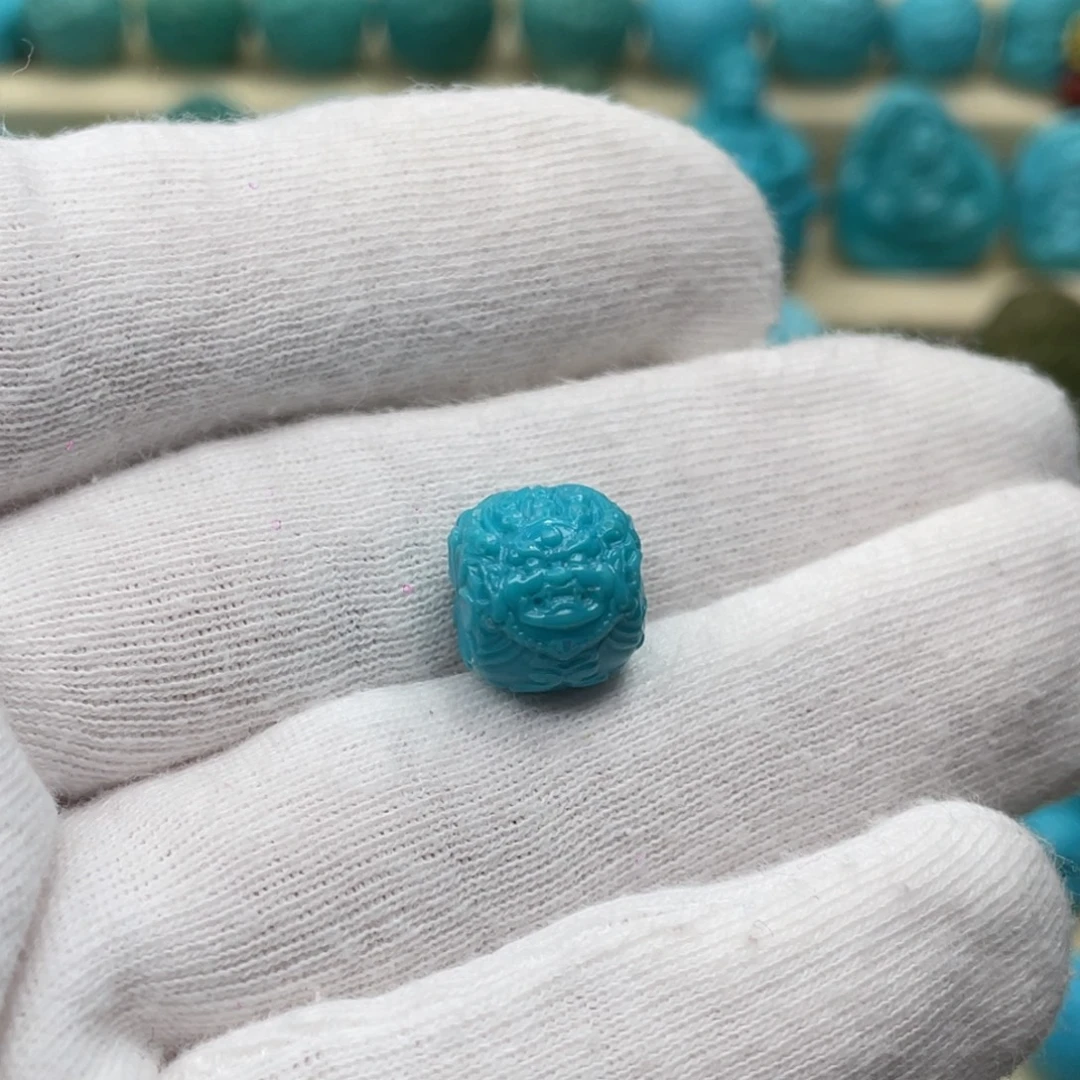 绿松石未镶嵌颈饰卡11.7-10.3