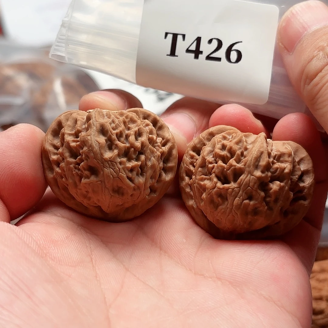 文玩核桃把件38宫灯T426