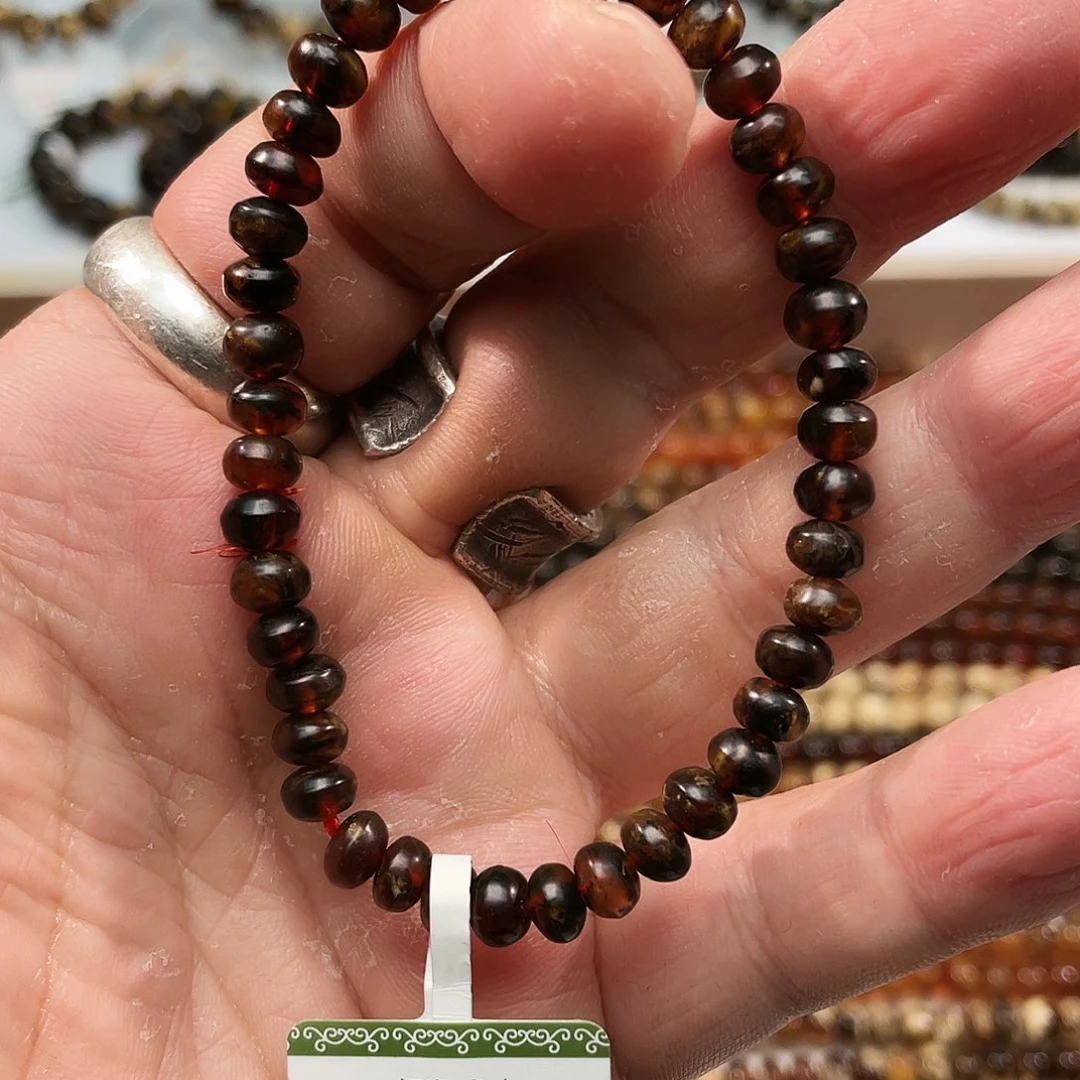 琥珀未镶嵌裸石琥珀单圈（福利款)