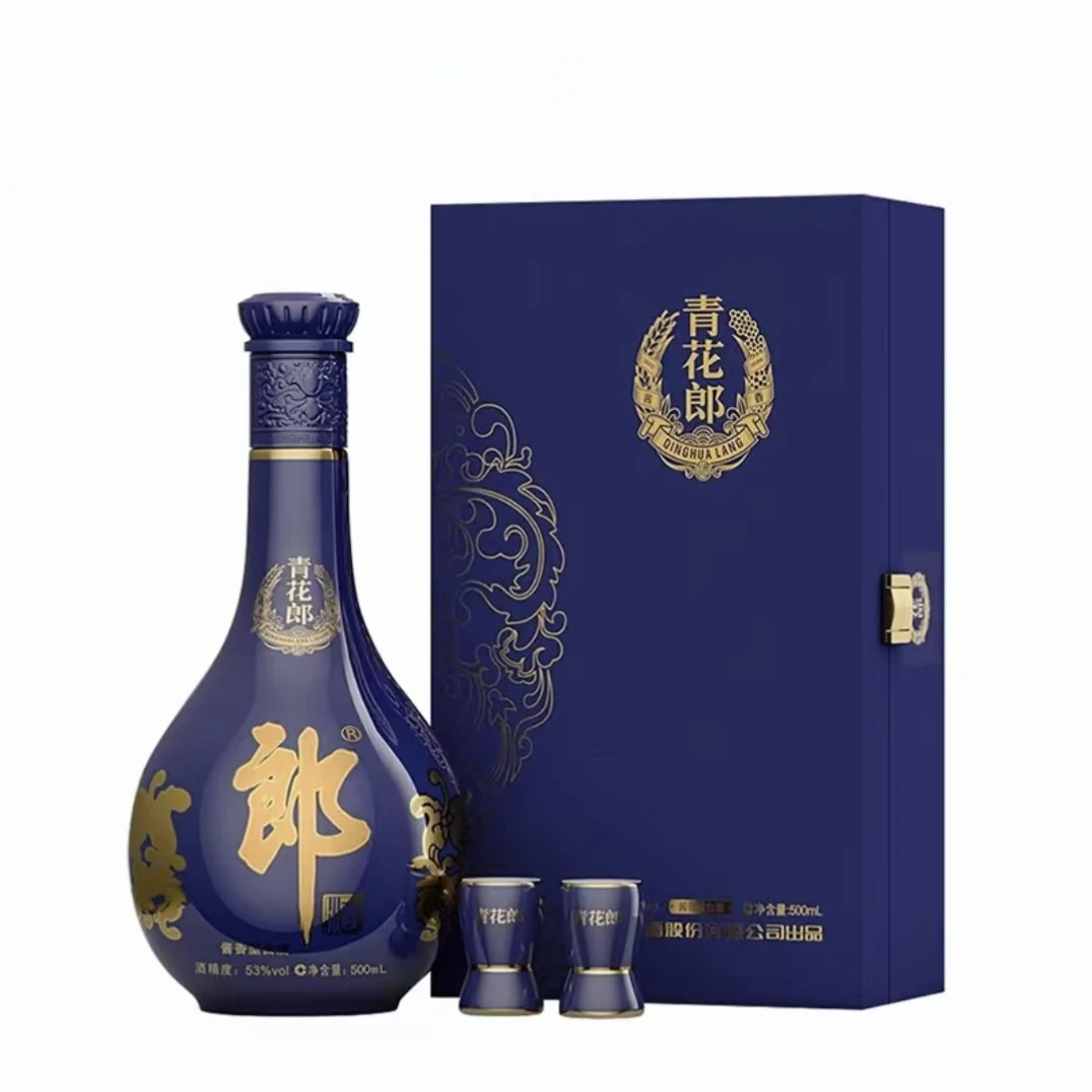 郎酒青花郎礼盒 酱香型白酒53度500ml