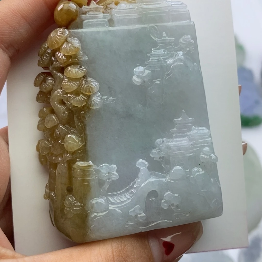 定制翡翠未镶嵌@*净货