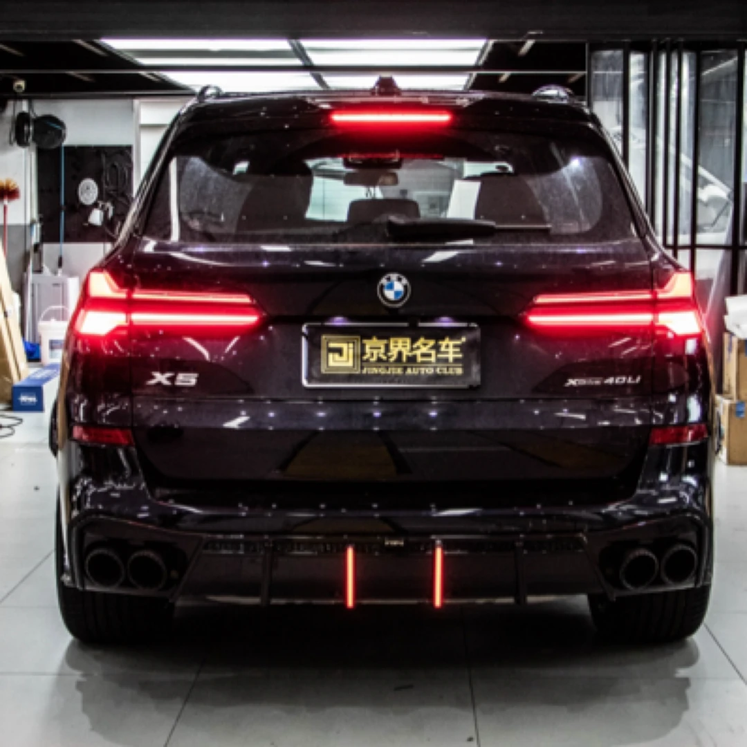 适用于宝马X5车型的X5m款后唇尾嘴喉配件