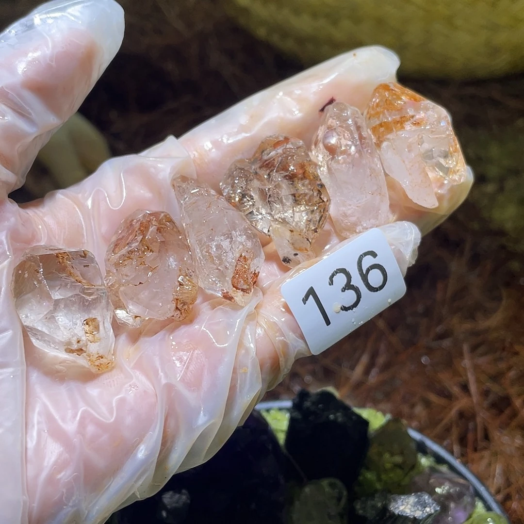 水晶未镶嵌珠宝半成品