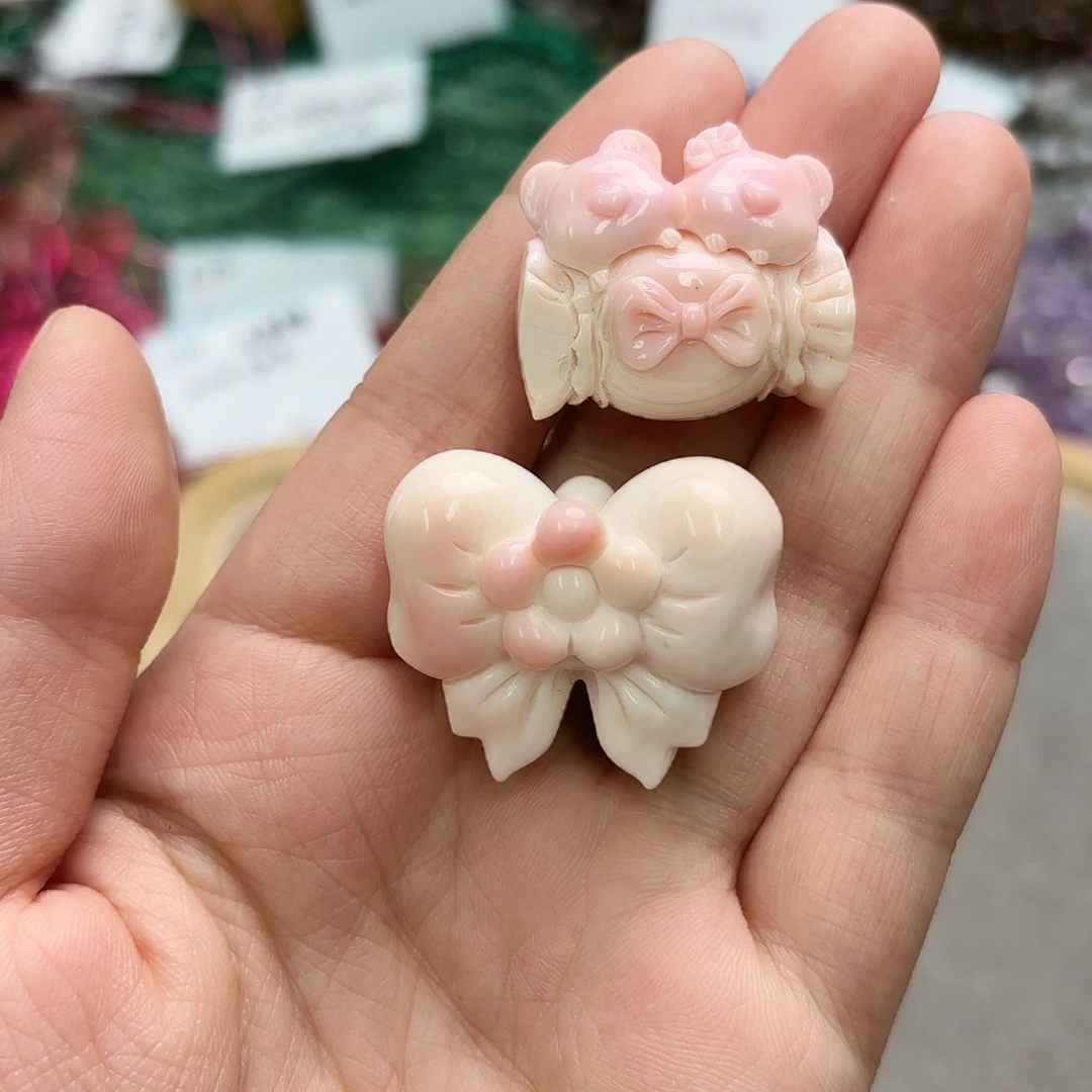 玛瑙/玉髓未镶嵌珠宝半成品小***咩女王贝贝配件两颗