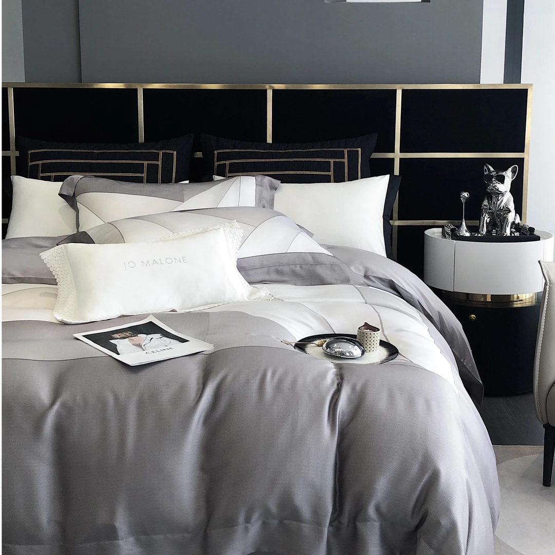 绣花夫人专享/幻影空间/极爽天丝系列/数码印花天丝四件套/新款