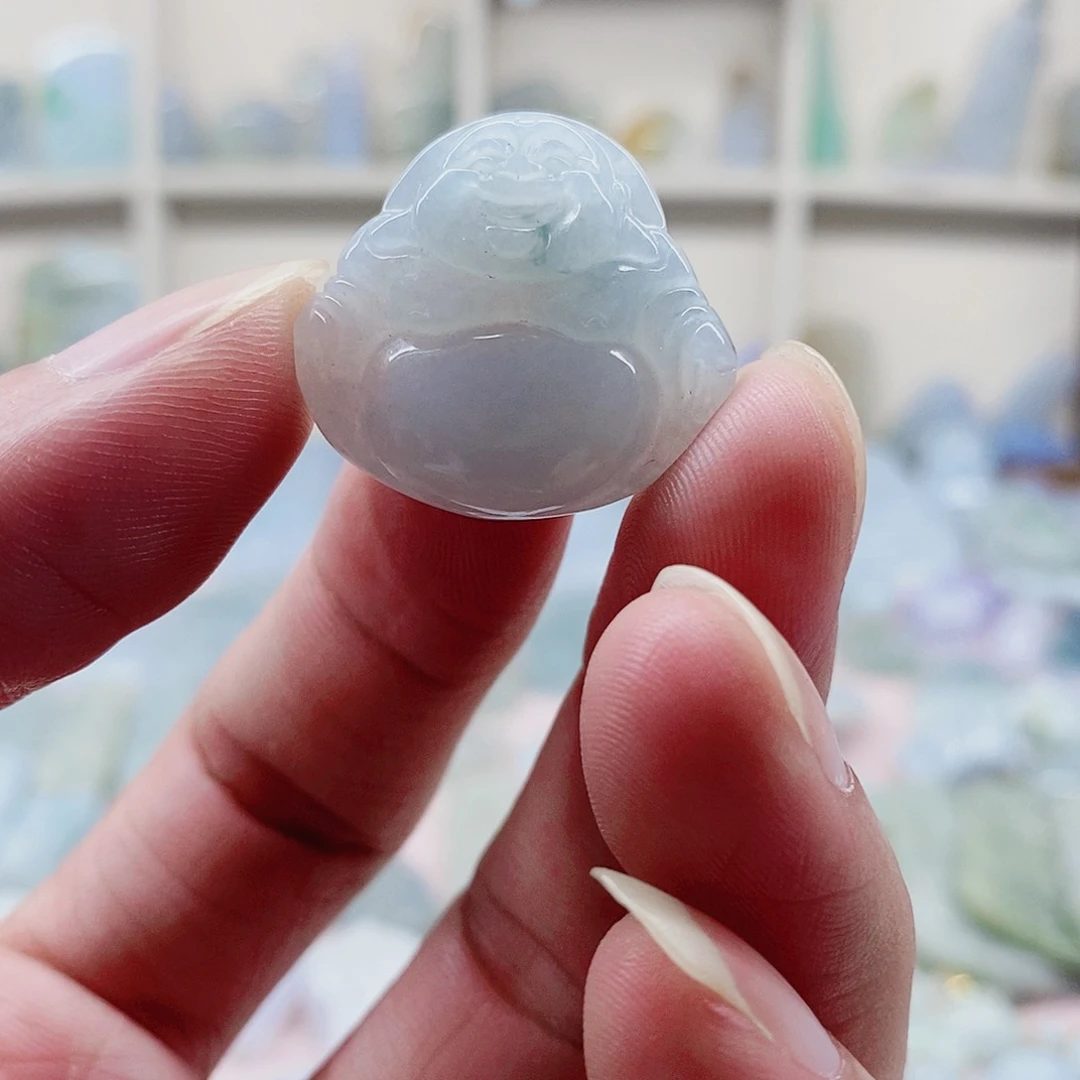 颈饰未镶嵌翡翠天然