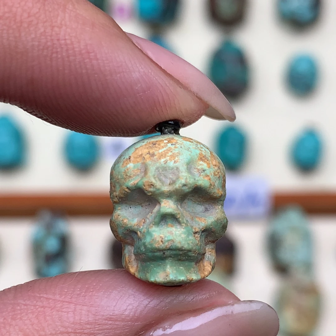 绿松石未镶嵌配饰