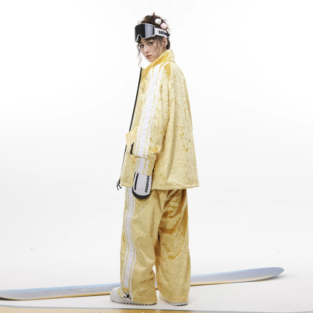 主理人专属ZACHARIAH【柠檬芝士】秋冬新款美式滑雪服女雪服套装