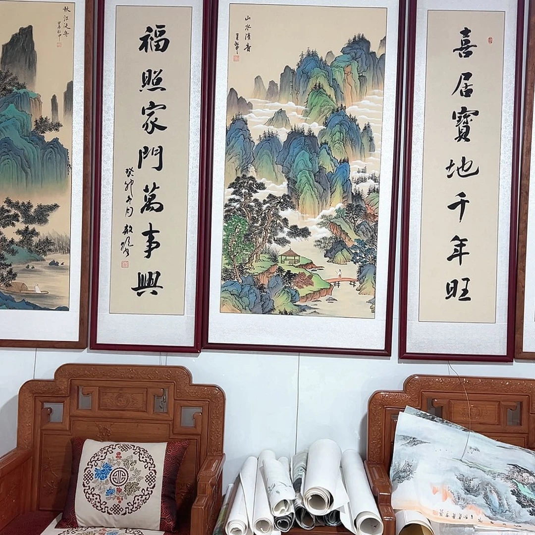百***侵国画手绘保证假一罚万