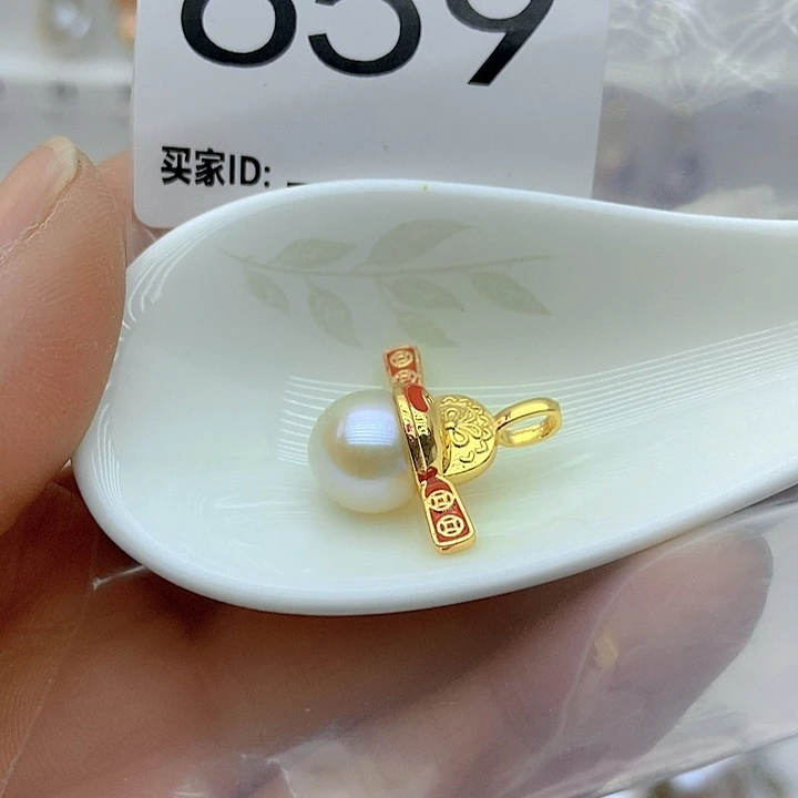 淡水珍珠颈饰银S925镶嵌