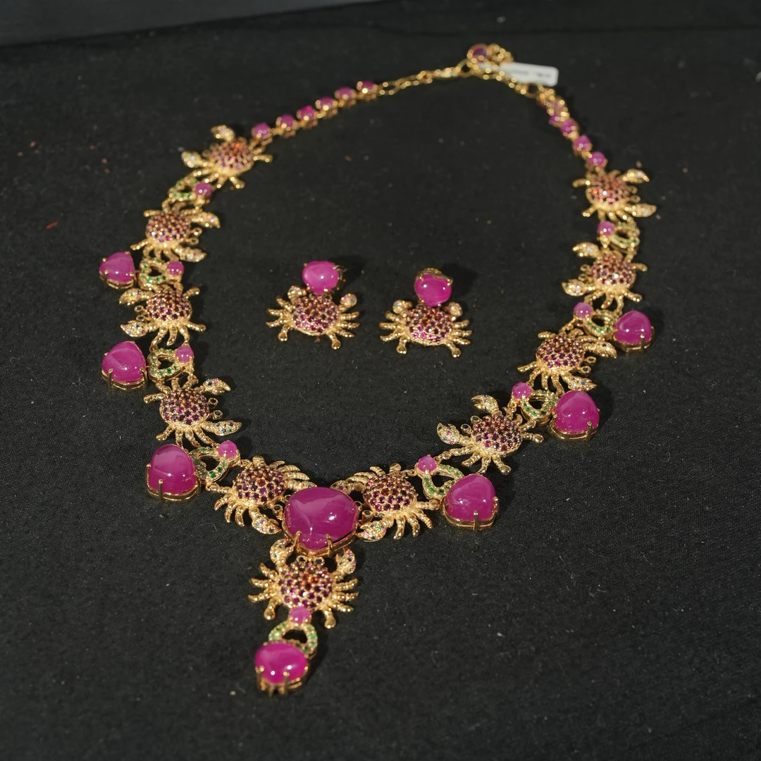 非金属锦纶吊坠 香港王老板-饰品项链套装5c631