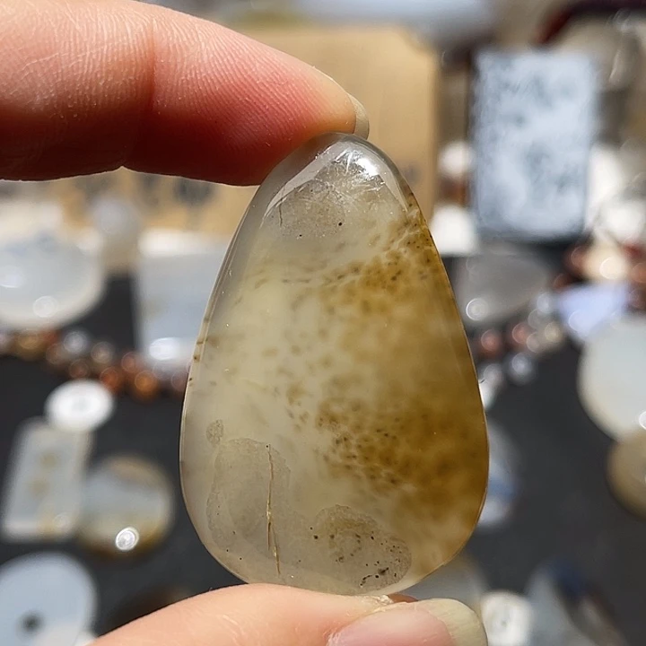 玛瑙/玉髓未镶嵌吊坠(不含链)