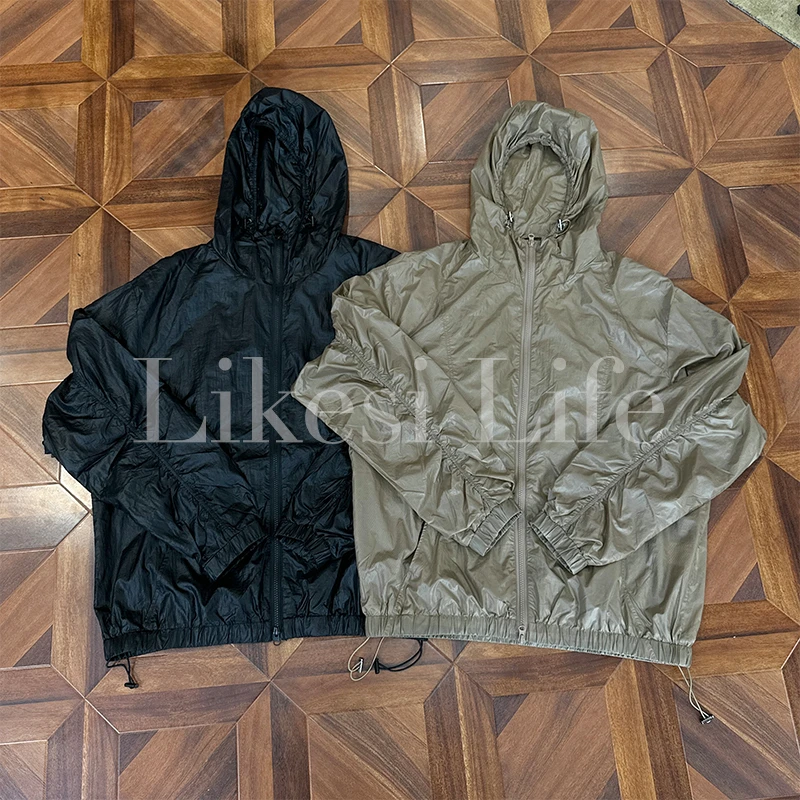 LIKESI&李克斯“夜泊”25夏季弧形解构防晒外套轻薄透气上衣6217#