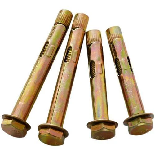 国标M10外六角内膨胀螺丝M12六角套管M8地板专用M16内置膨胀螺栓