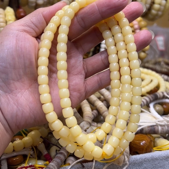 手串/手链驼骨直径8直切微倒角