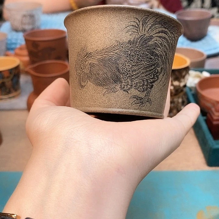 茶杯紫砂宜兴紫砂杯