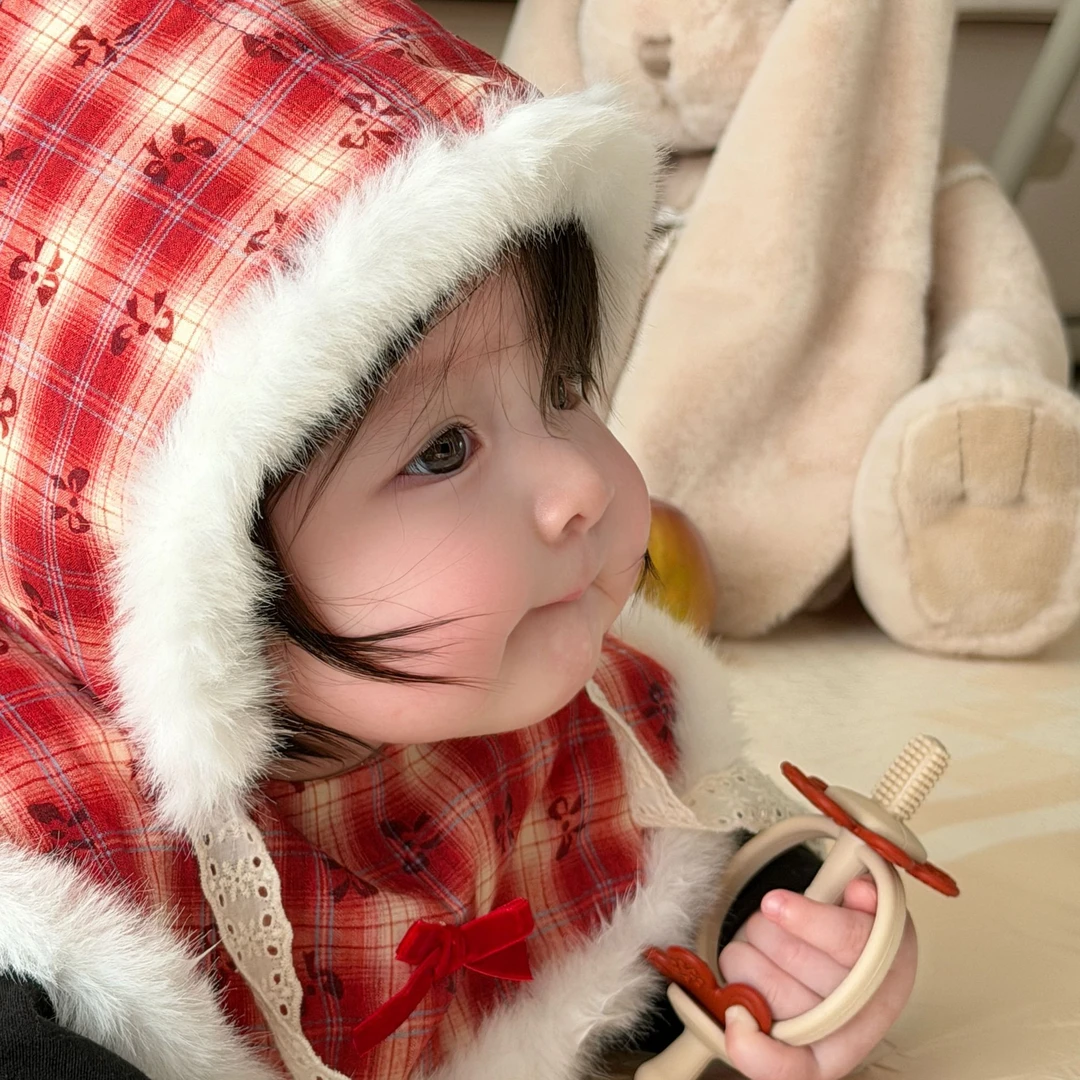 aiwoyoo·【新款限定】格格吉祥宝宝口水巾套装