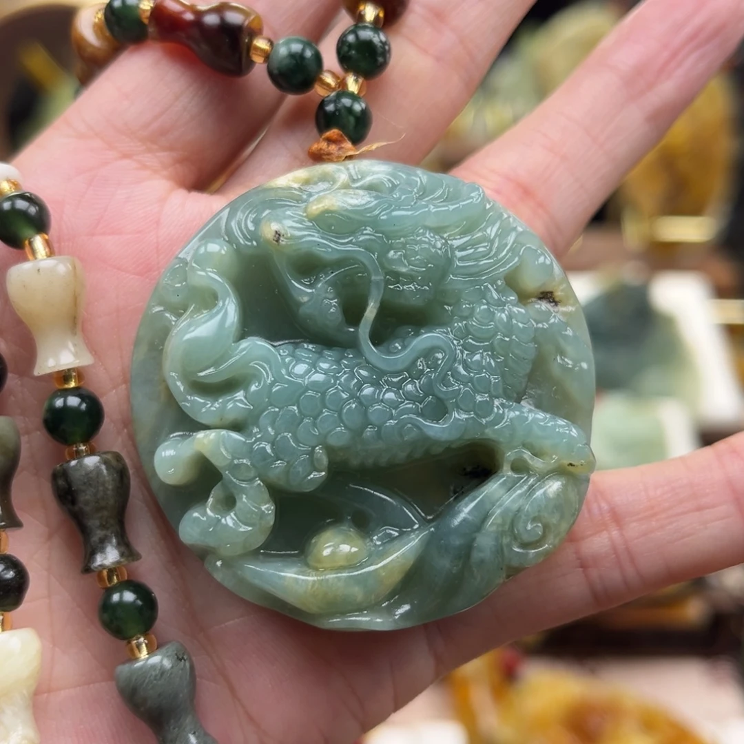 未镶嵌岫玉挂件挂件