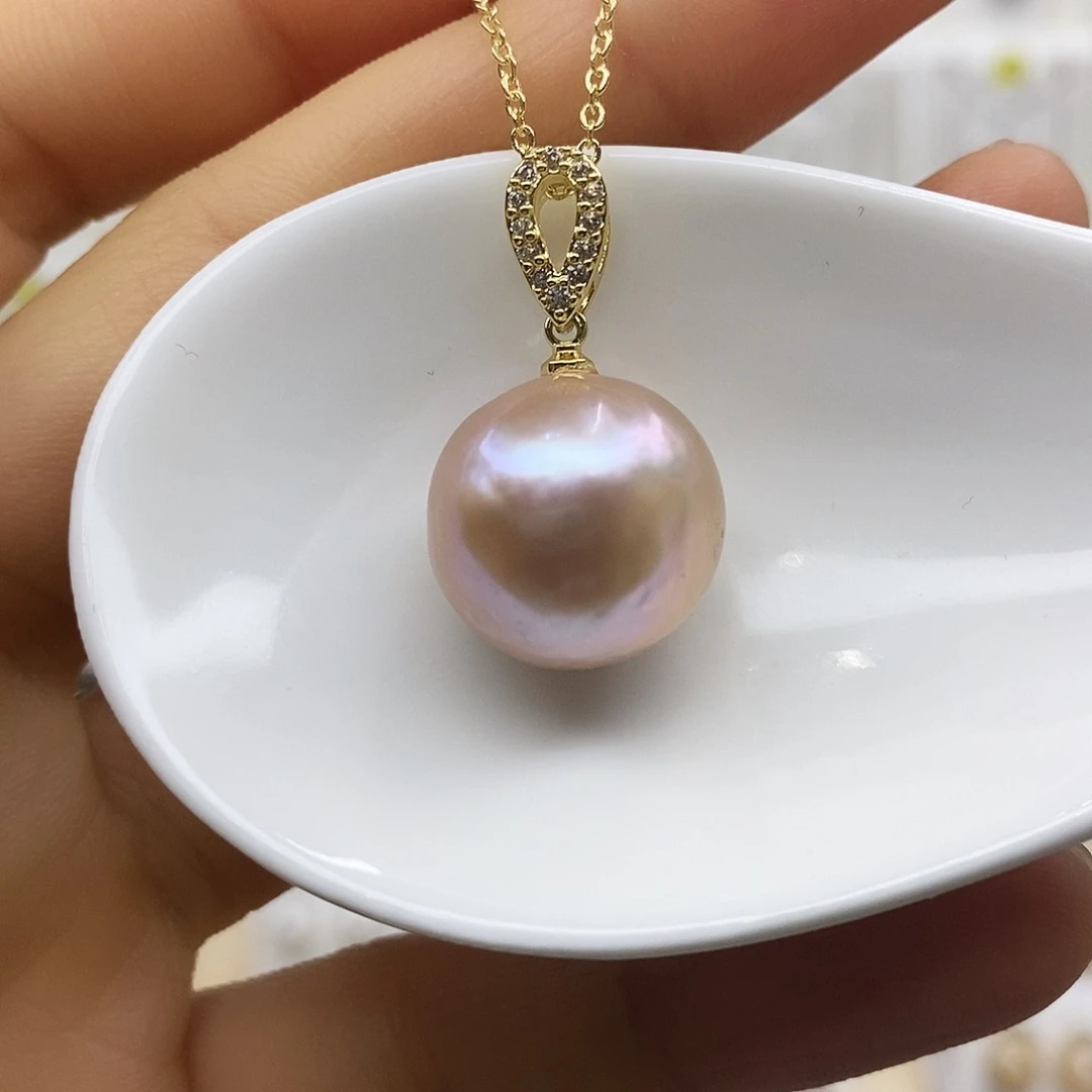 淡水珍珠颈饰合金