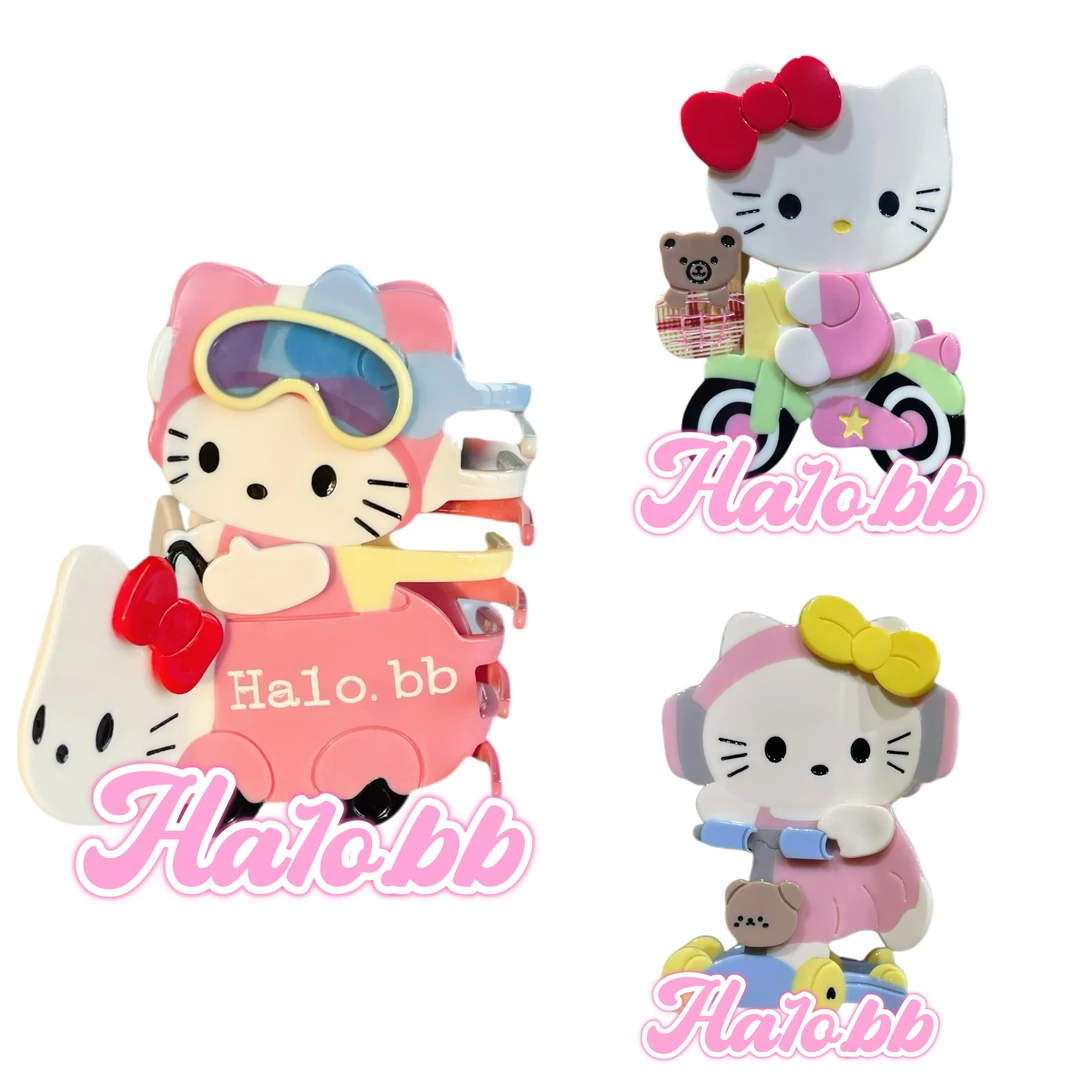 Ha1obbKT醋酸卡通可爱网红大抓夹发夹