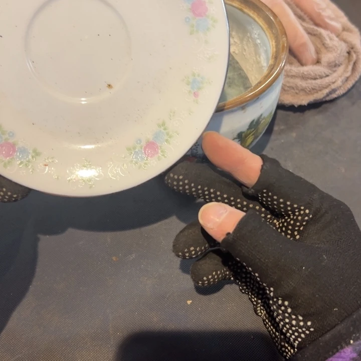 弓***张瓷片拾六家的瓷器瓷器