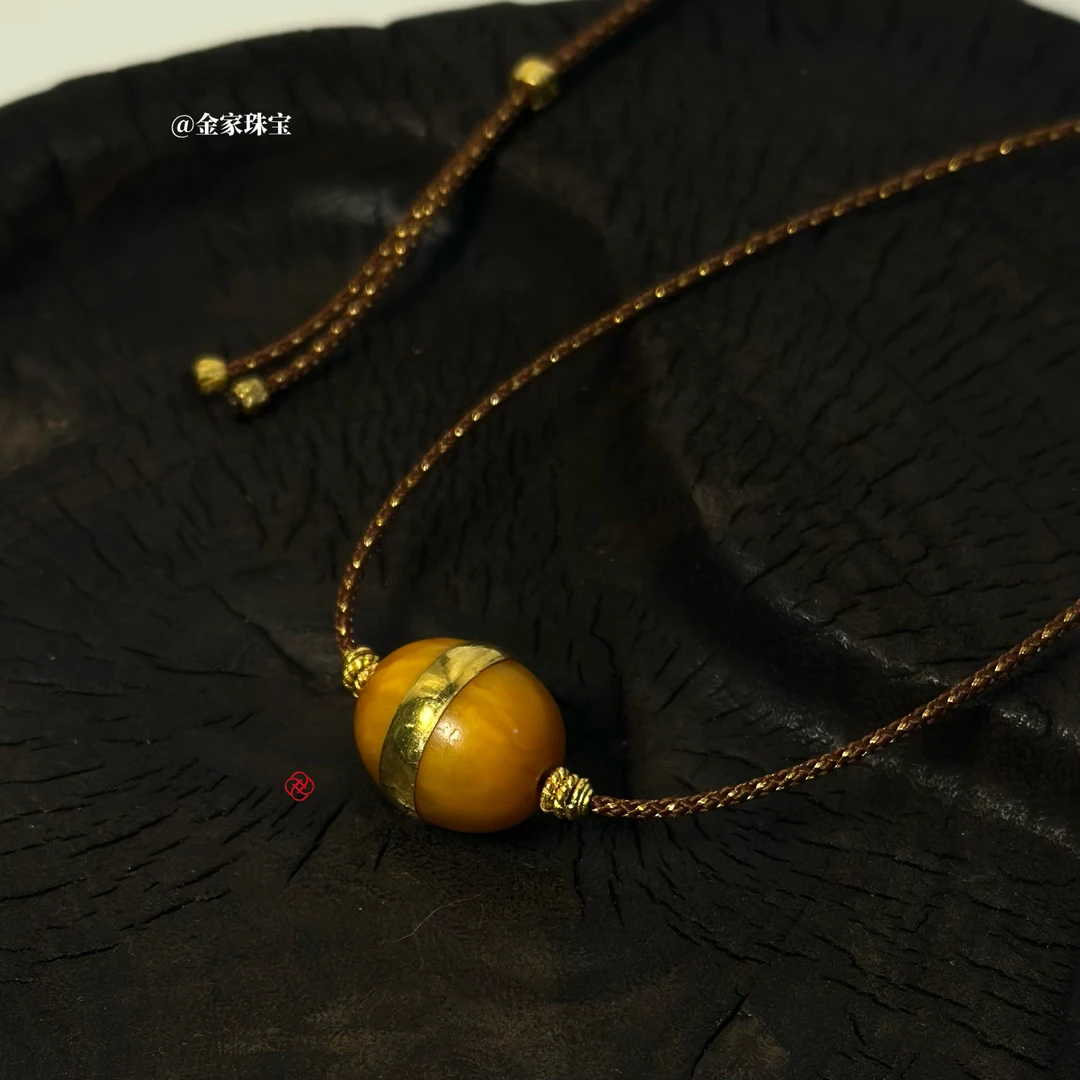 【金家】无相系列 原创孤品 锁骨链项链 足金999