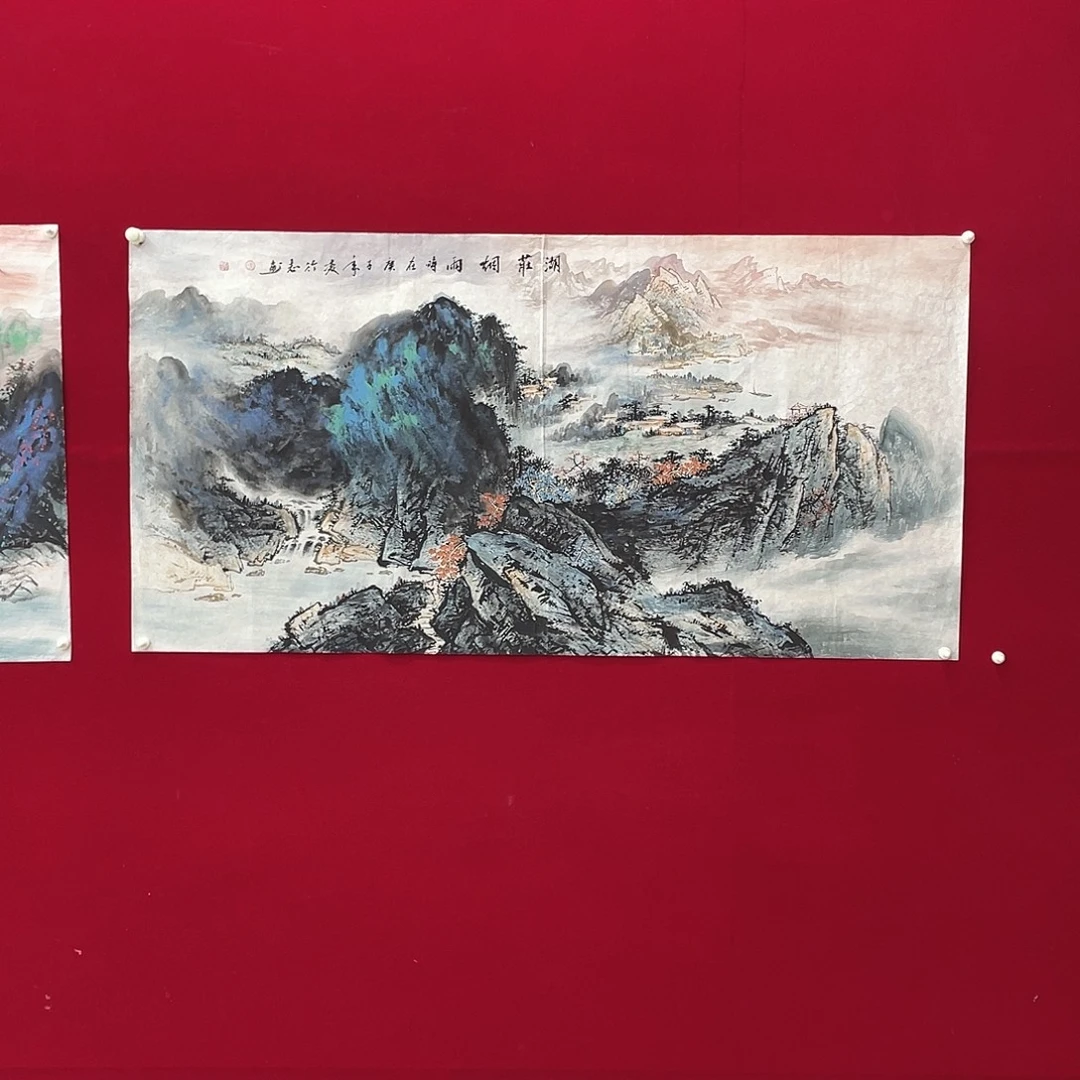 国画凌行志老师国画手绘精品