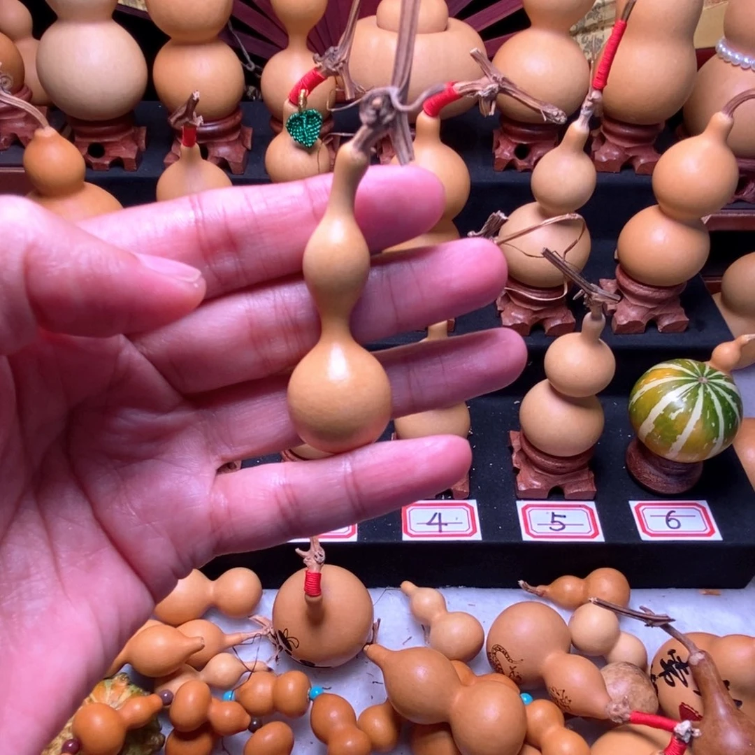 金***子手把件文玩小葫芦