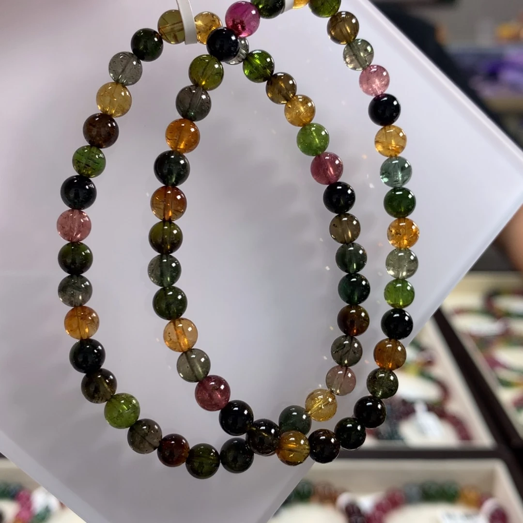 手链未镶嵌碧玺多样性发其一条5.6左右