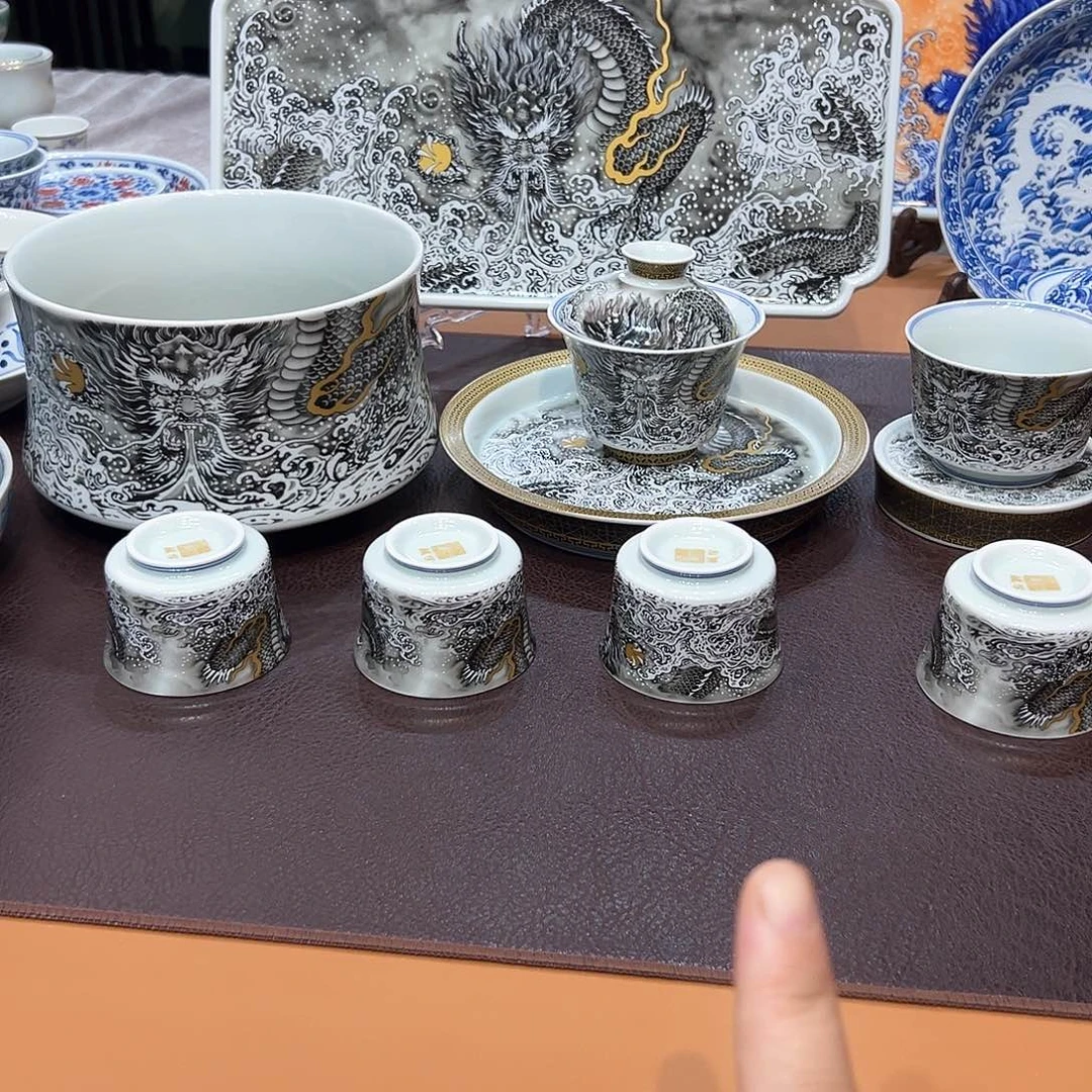 摆件茶具就健健康康妹妹们