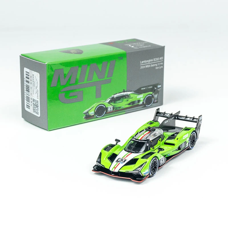 MINIGT车模 1:64 合金 816号 兰博基尼SC63 勒芒 小比例汽车模型