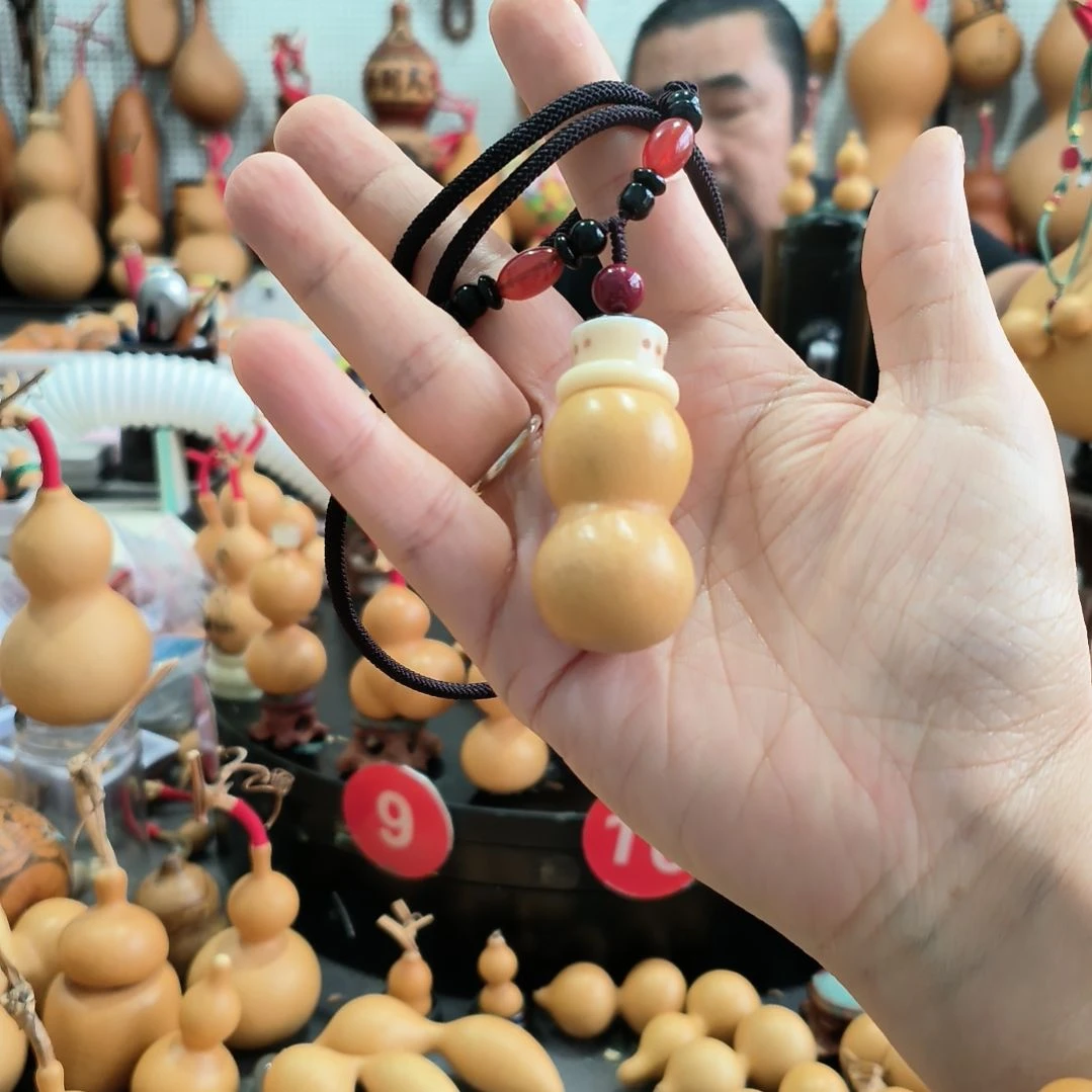 村****爷葫芦福禄双全手把件