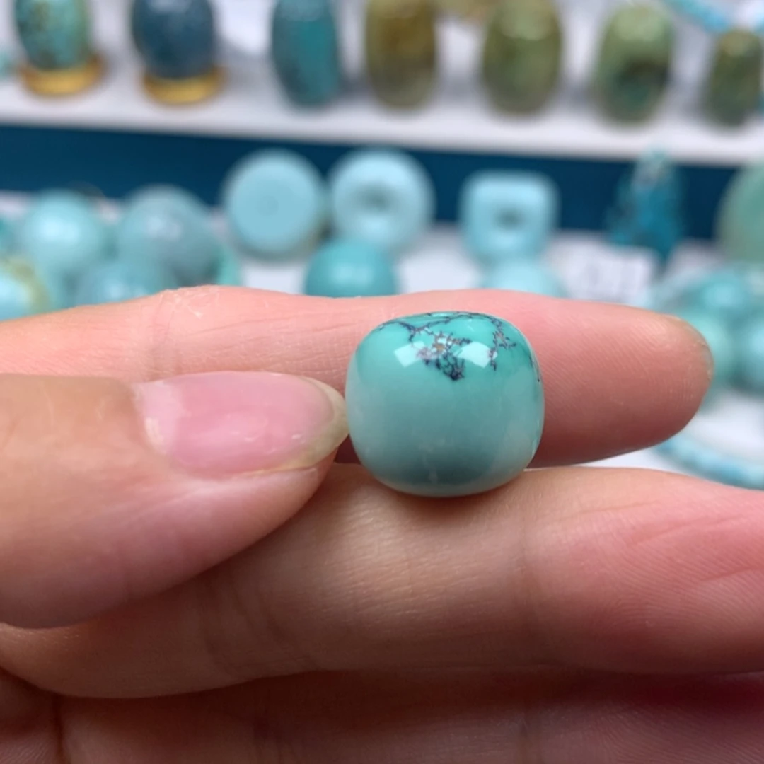 【闪购商品】未镶嵌绿松石珠宝奇石小*爸