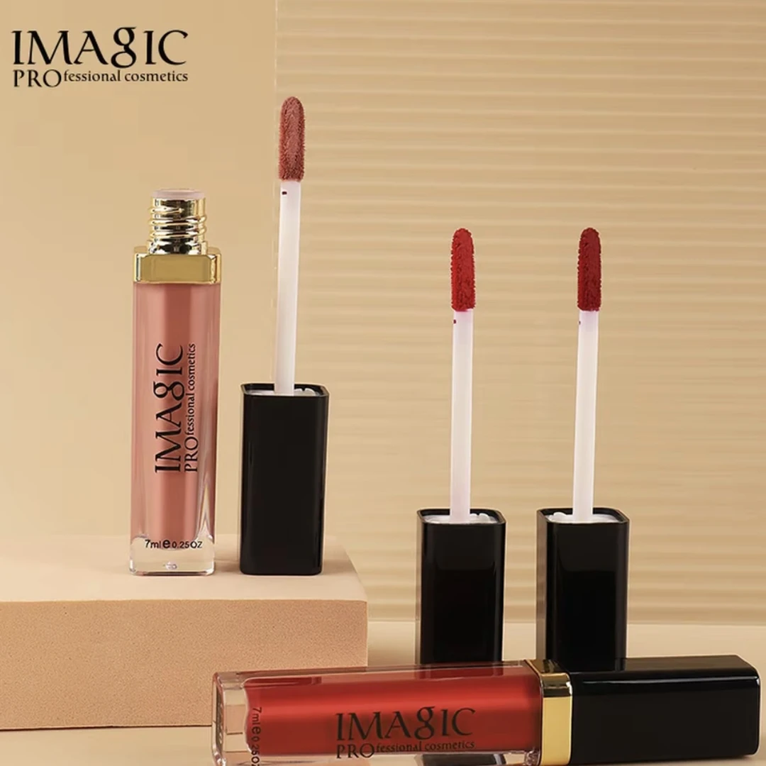 IMAGIC丝绒哑光唇釉显白上色不易脱色持久保湿唇彩