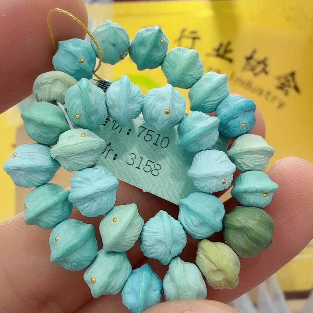 绿松石未镶嵌配饰