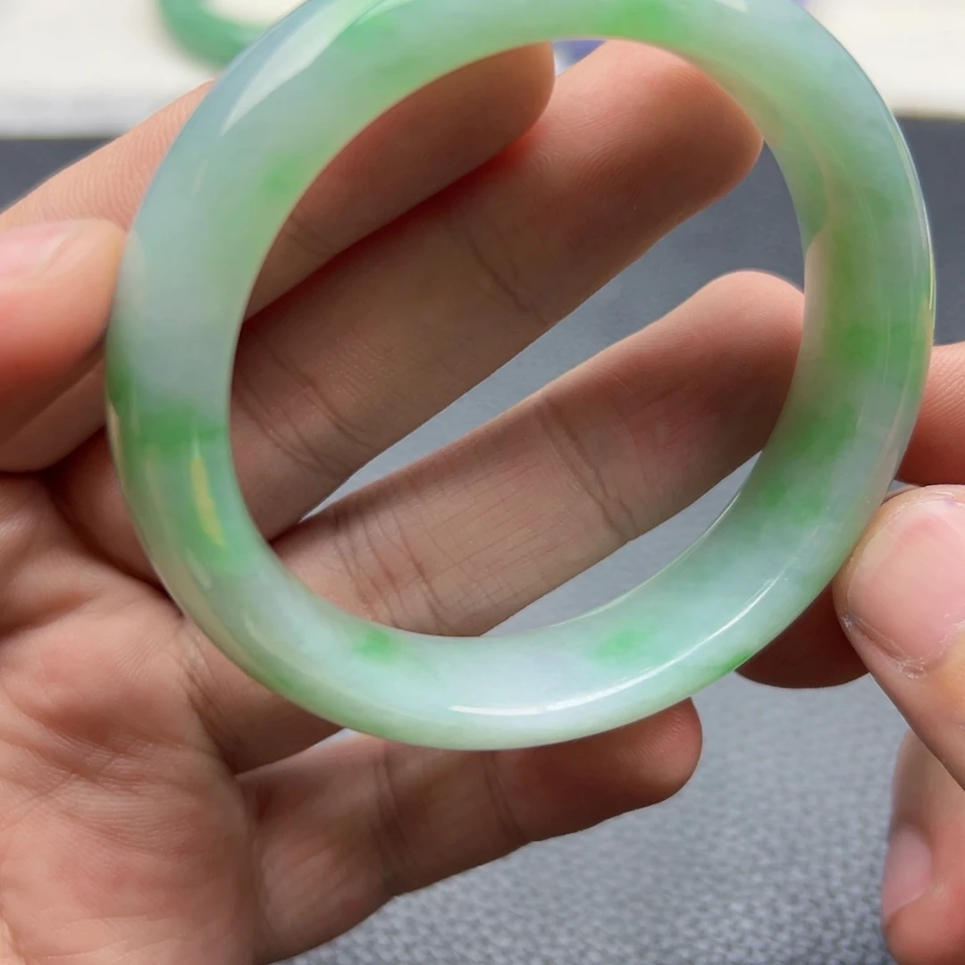 定制翡翠未镶嵌55正圈