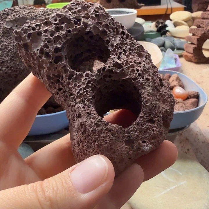 火山石定制环1个，
