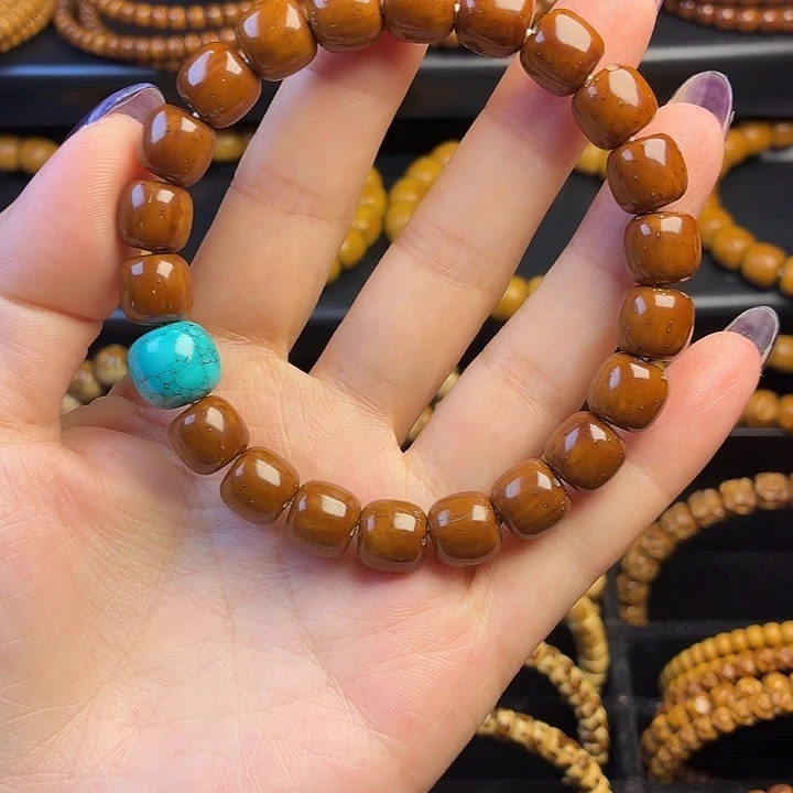 紫金鼠手串紫金鼠半实心12手钏